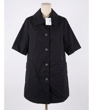 NEW HATCH women's swing coat spring jacket in black